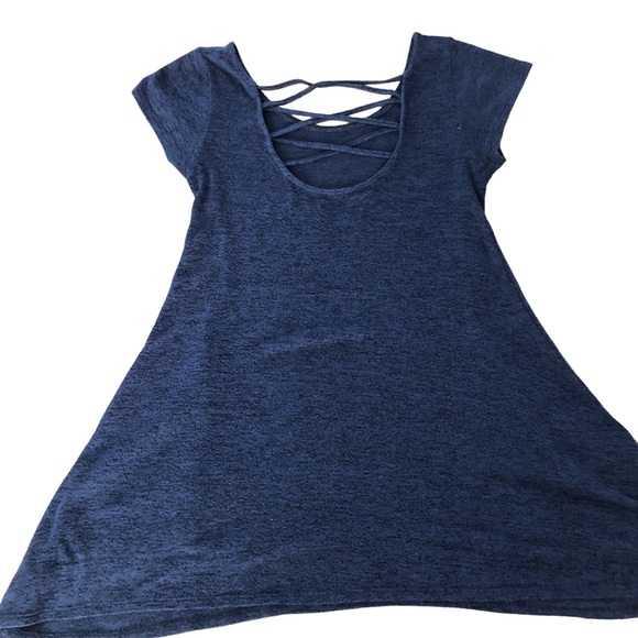 Anthropologie Maurices Loose Asymmetrical Top Tunic with pockets SZ S - Picture 4 of 14